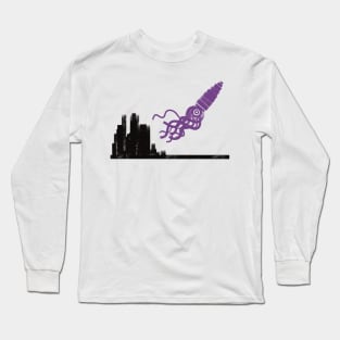 Giant Squid Attack Long Sleeve T-Shirt